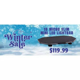 BLACK FRIDAY SALE 18 MICRO SLIM MINI LED LIGHTBAR