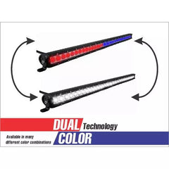 30 LED DUAL COLOR COMBO SPOT AND FLOOD LIGHT SINGLE ROW_offroad_ledoutfitters