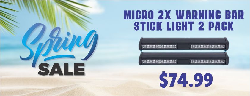 SPRING_SALE_MICRO_2X_WARNING_BAR_STICK_LIGHT_2_PACK_sticklights_ledoutfitters